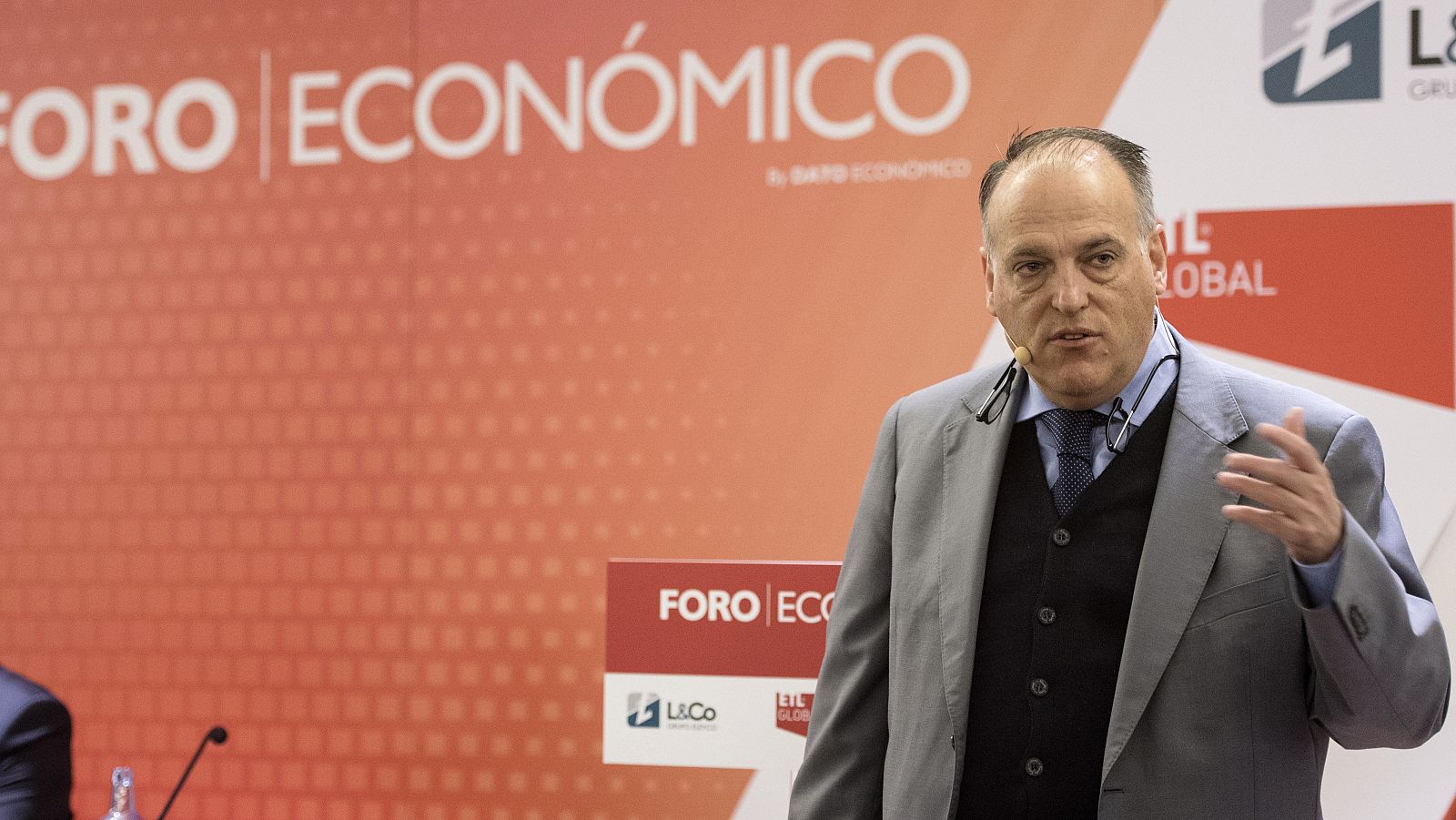 Javier Tebas: "La Premier League puede llevarse a nuestros mejores jugadores"