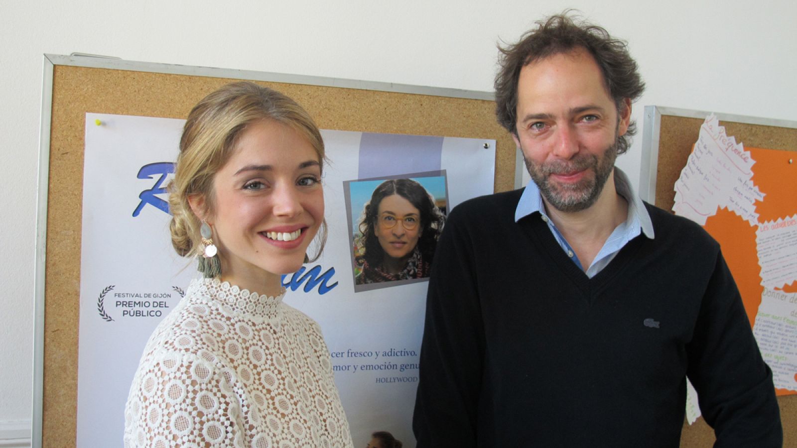 Alice Isaac y Julien Rappeneau en Madrid