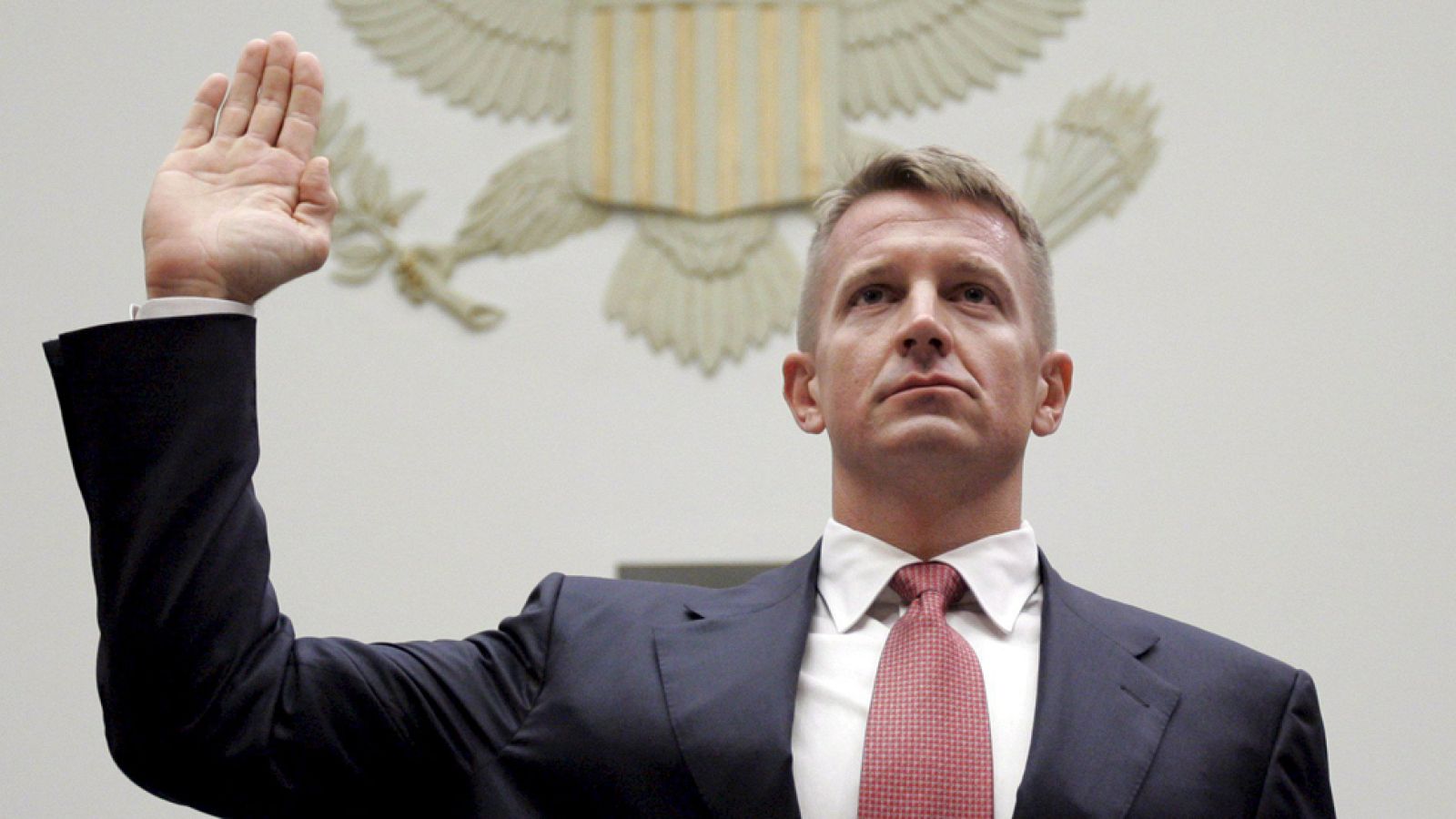 Erick Prince, propietario de la empresa de servicios de seguridad y militar Blackwater (imagen de archivo)