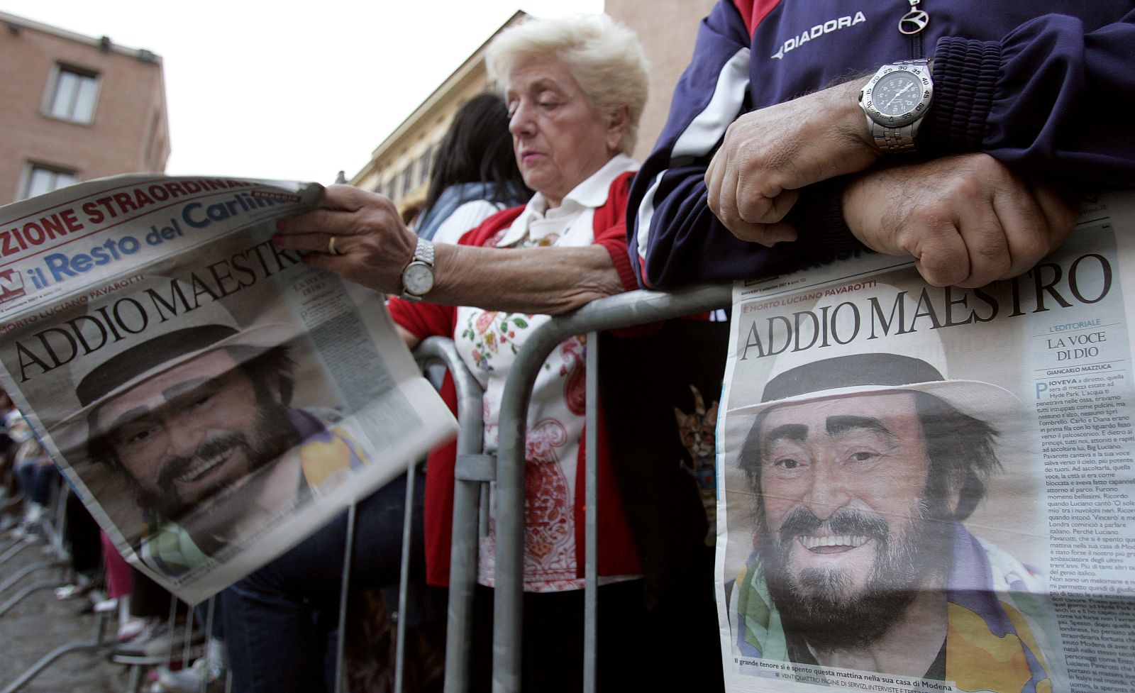 Aniversario de la muerte de Pavarotti