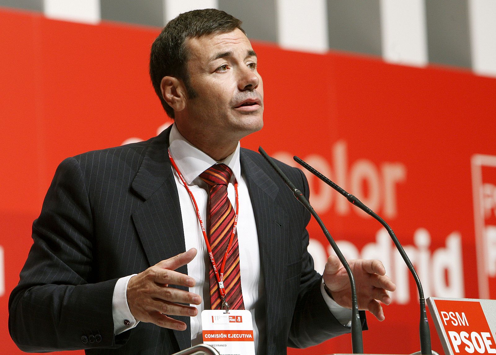 Tomás Gómez, secretario general del PSM
