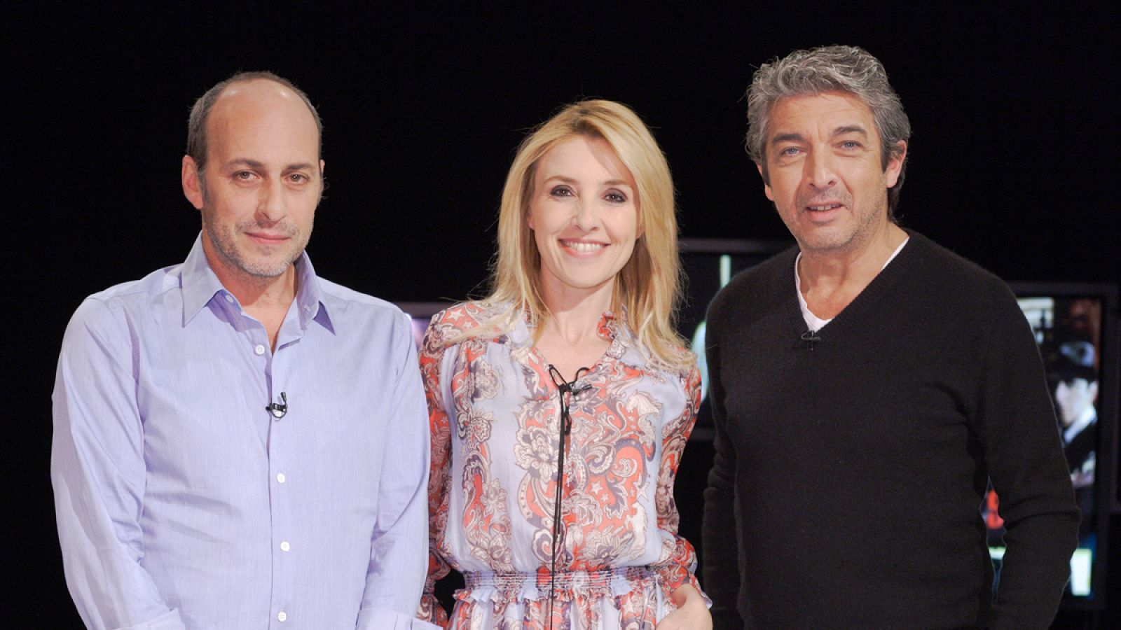 Cayetana Guillén Cuervo con Ricardo Darín y Martín Hodara