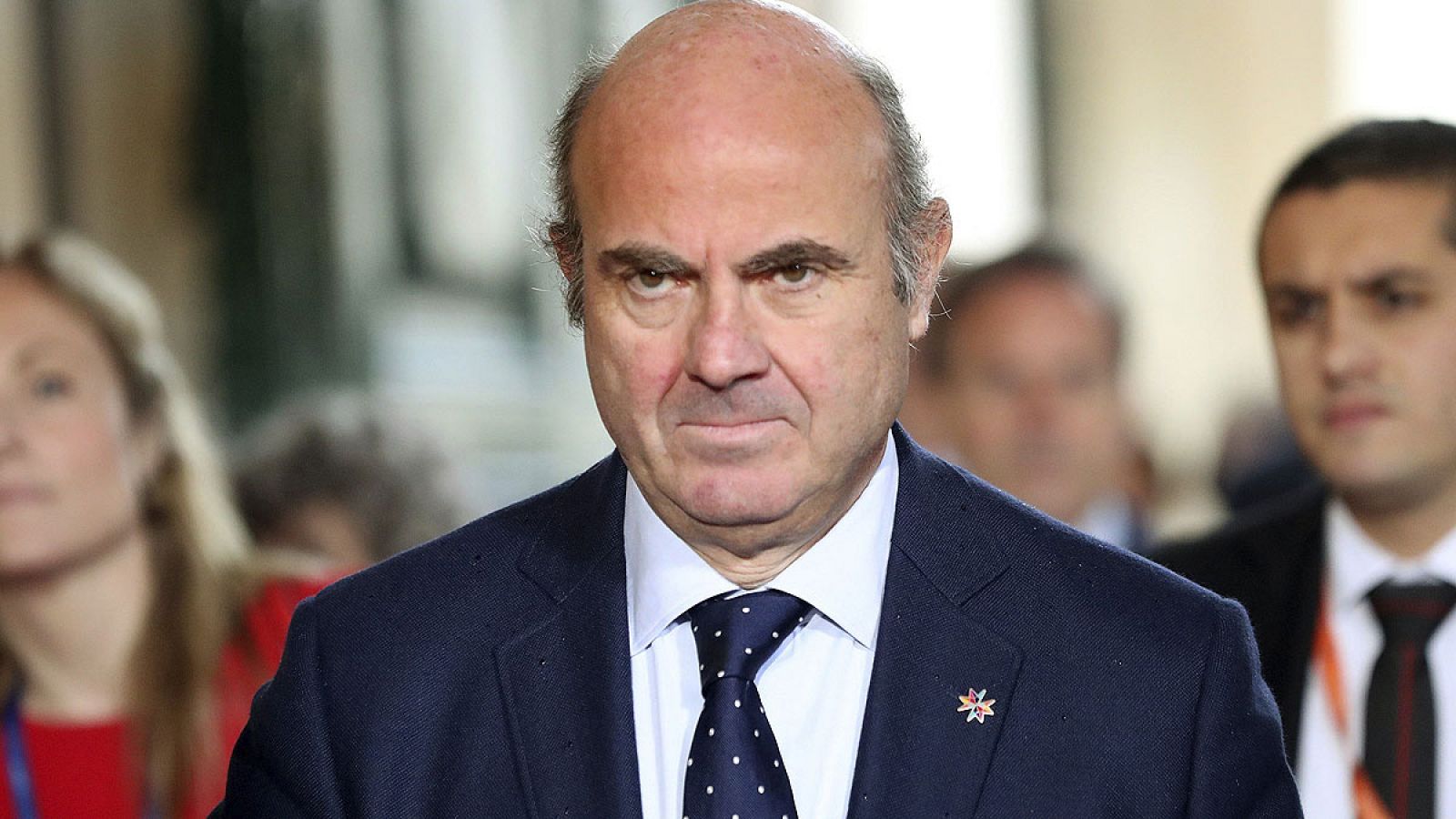 El ministro de Finanzas español, Luis de Guindos