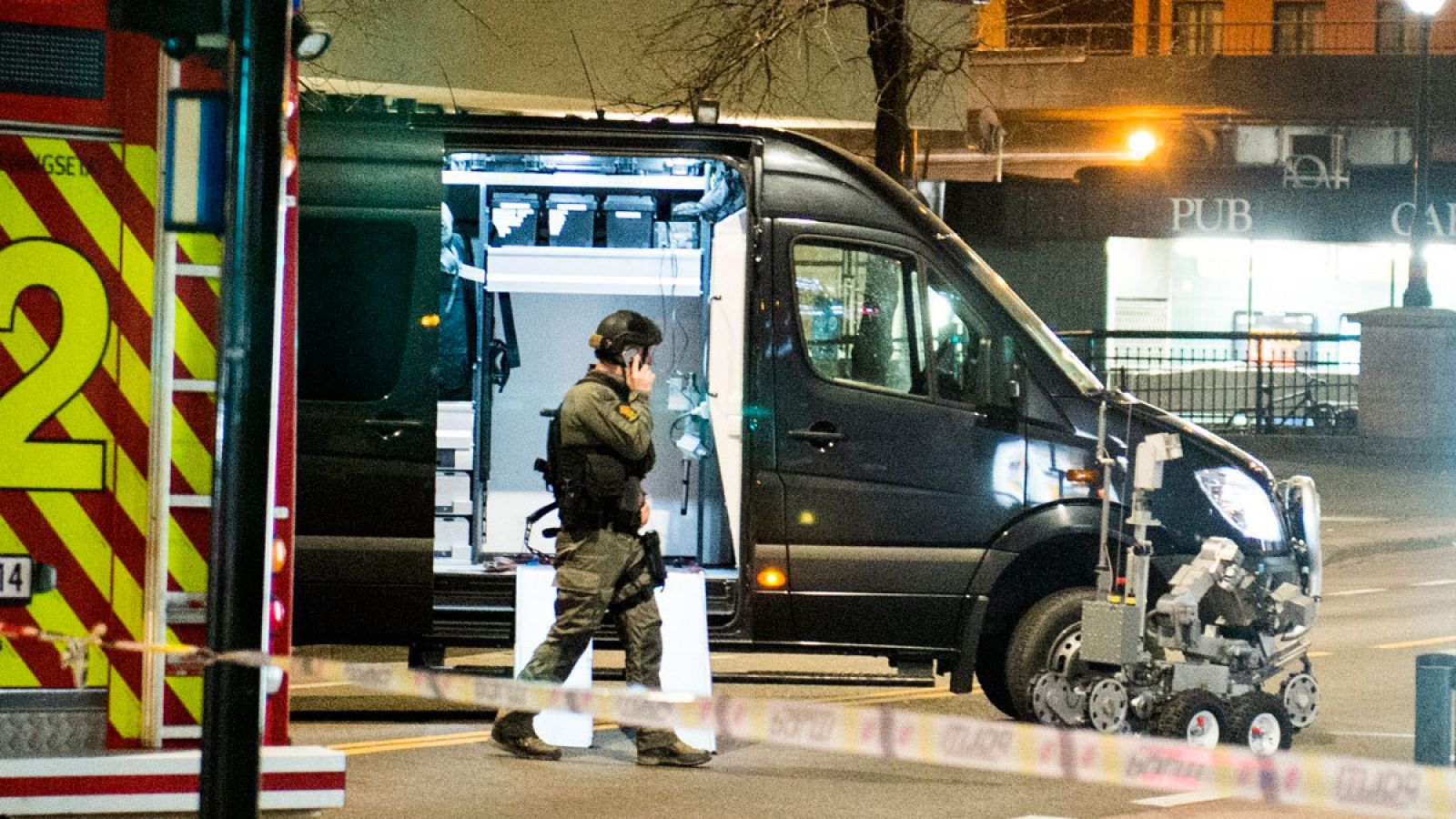 La Policía noruega explosiona de forma controlada en un barrio de Oslo un objeto parecido a una bomba