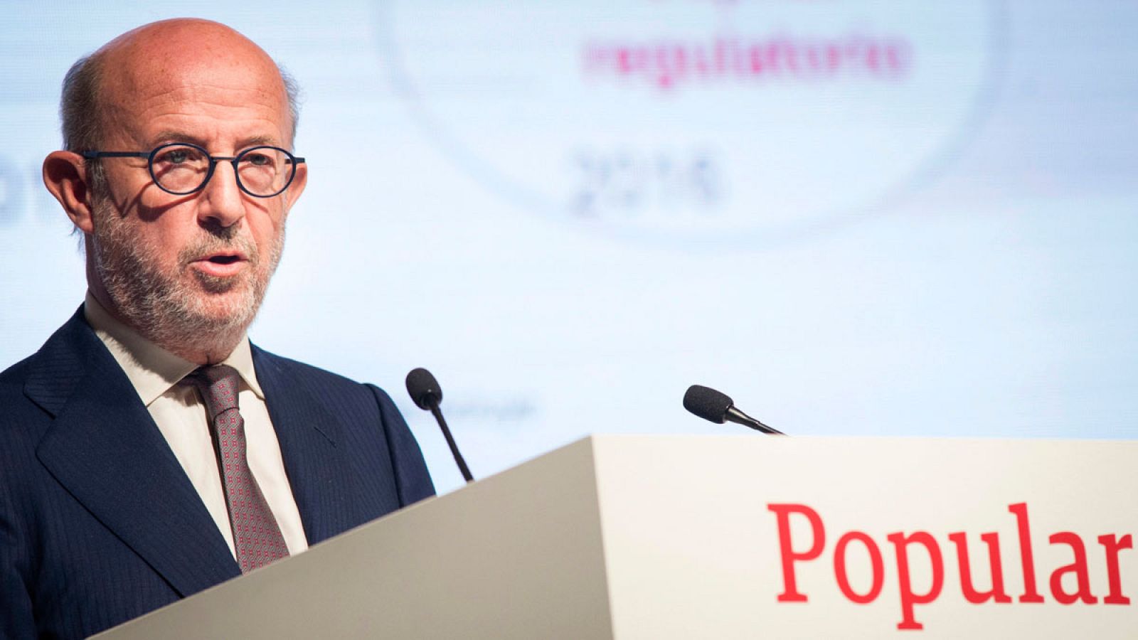 El presidente del Banco Popular, Emilio Saracho