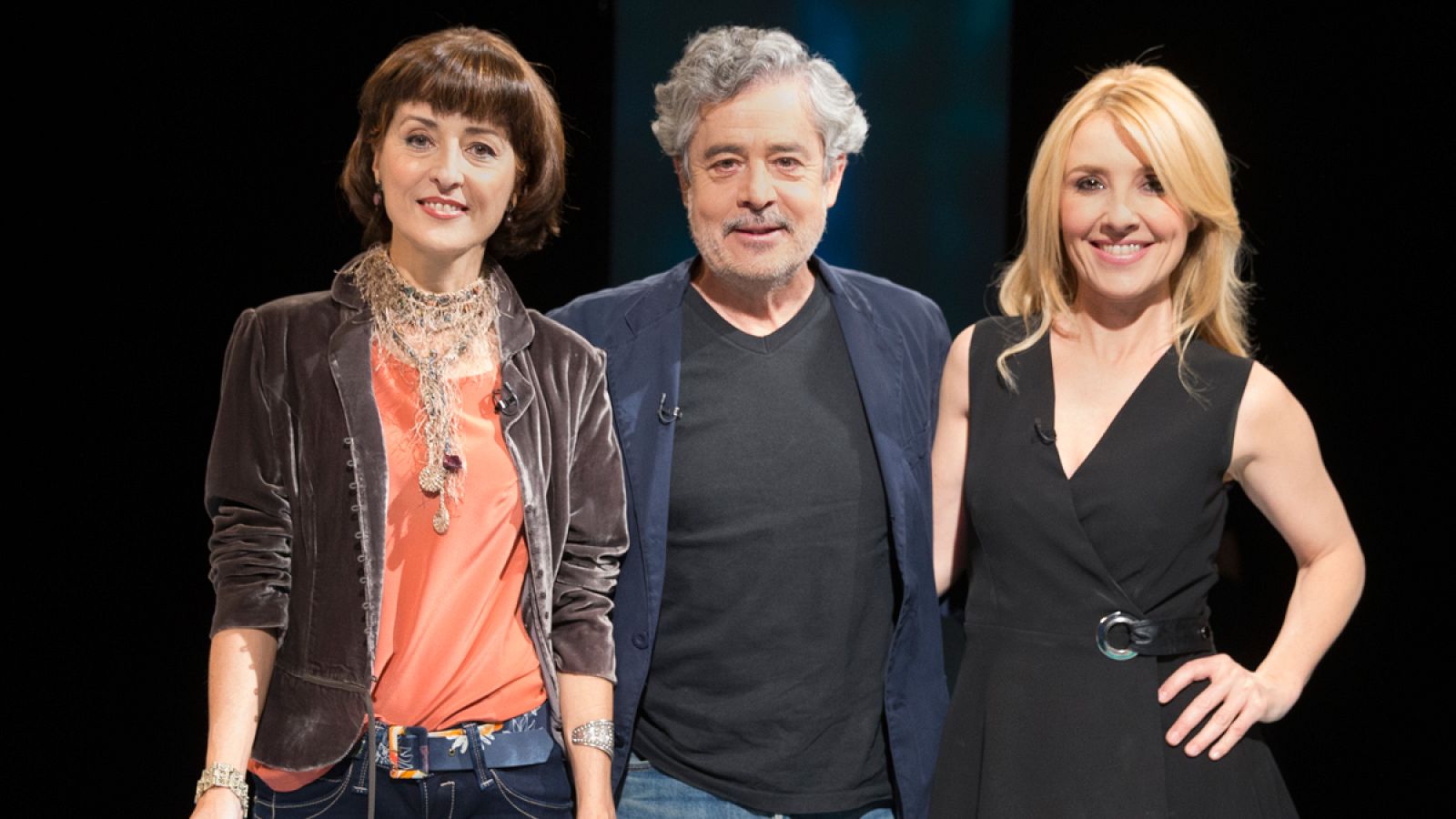 Carlos Iglesias y Esther Regina con Cayetana Guillén Cuervo