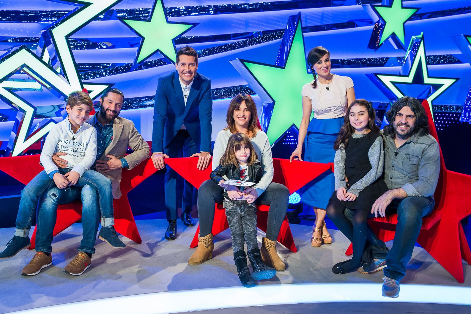 Los participantes de este sábado en 'Jugando con las estrellas'