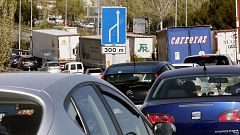 El tráfico hacia las zonas de costa este Jueves Santo deja retenciones de hasta 30 kilómetros
