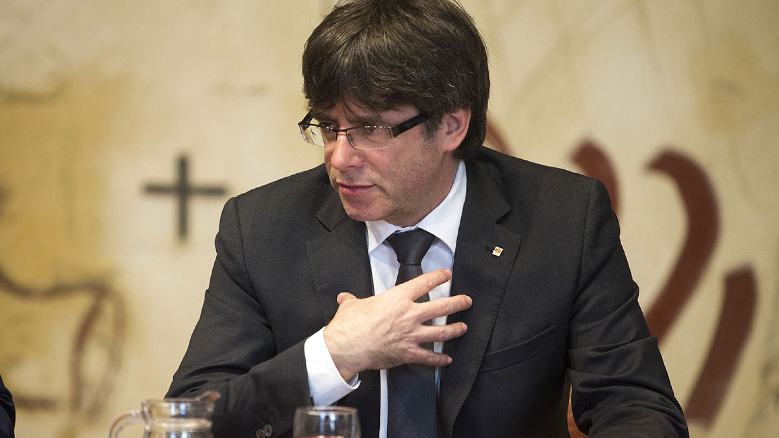 El presidente de la Generalitat de Cataluña, Carles Puigdemont