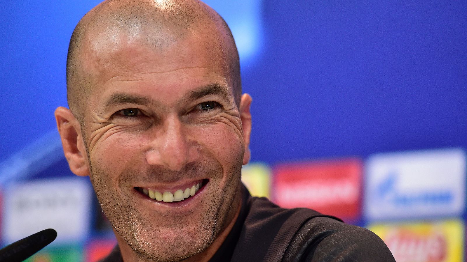 Zinedine Zidane, en rueda de prensa