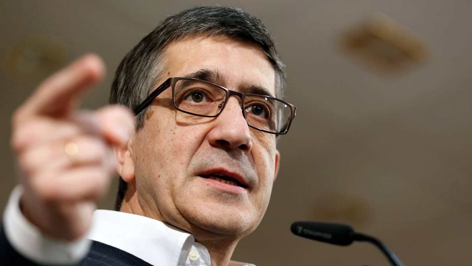 Patxi López, precandidato en las primarias del PSOE