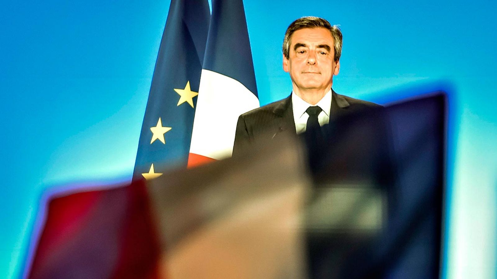 El candidato de Los Republicanos, François Fillon, a la presidencia de Francia