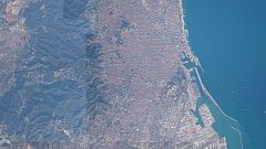Madrid, Barcelona, Valencia y Sevilla, vistas desde el espacio