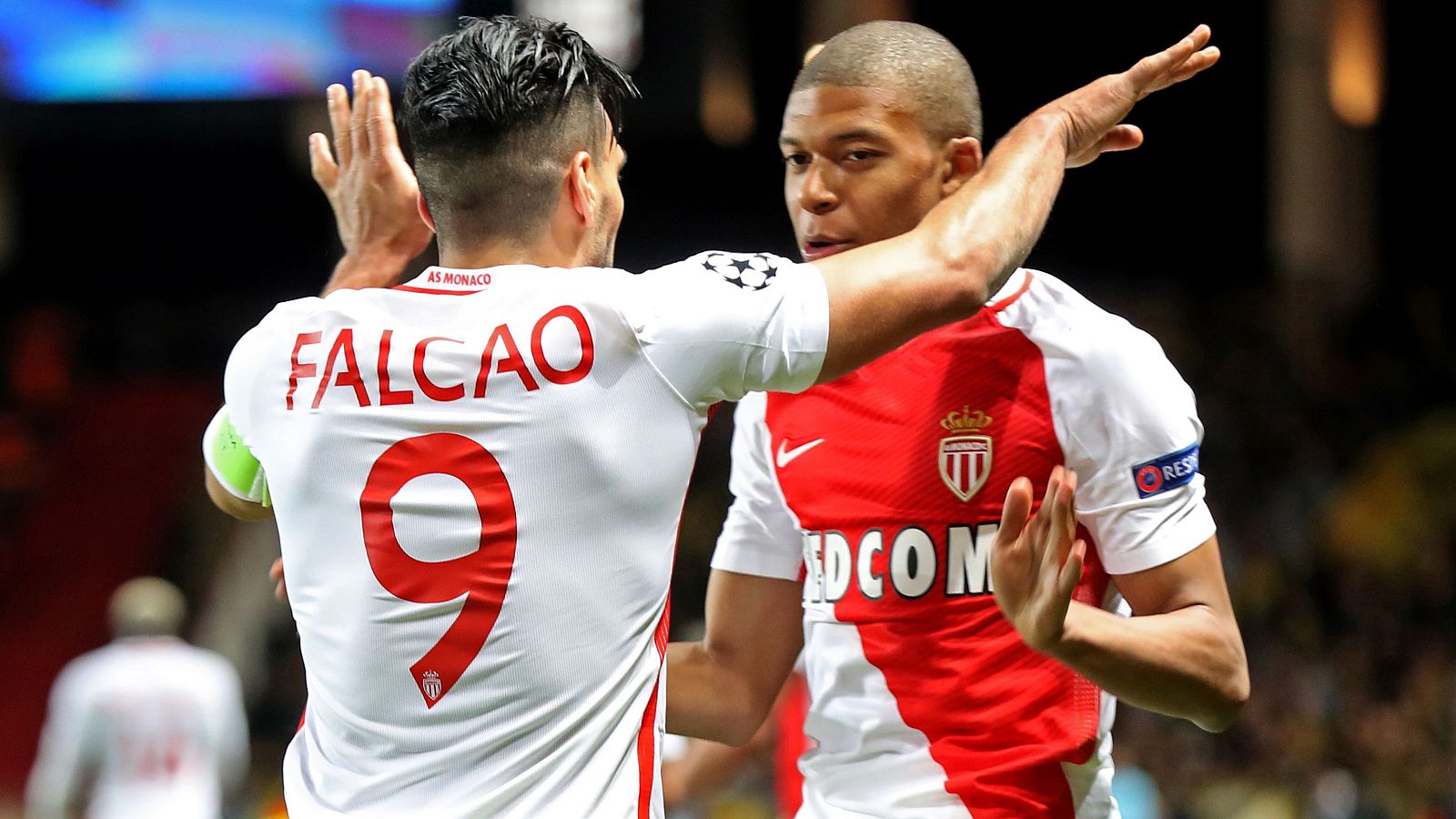 Falcao y Mbappe, protagonistas de la victoria del Mónaco