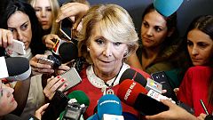 Aguirre, entre lágrimas, se muestra "conmocionada" con la detención de su ex número dos Ignacio González