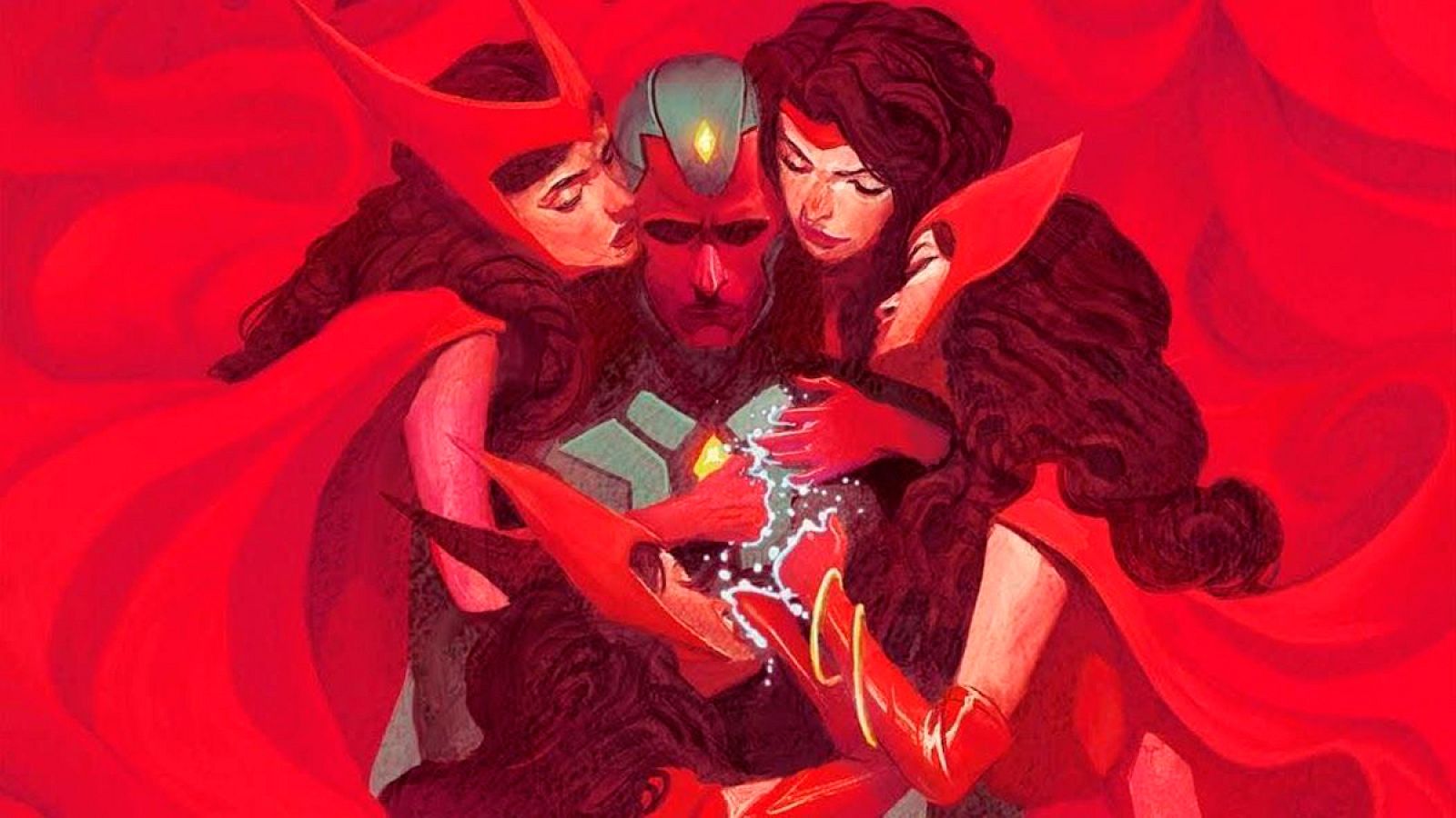 Fragmento de la portada del segundo tomo de 'La Visión'