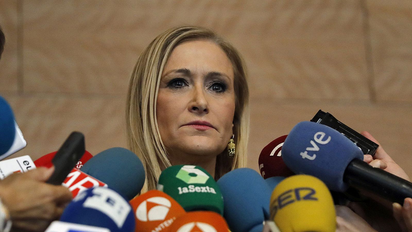 La presidenta de la Comunidad de Madrid, Cristina Cifuentes