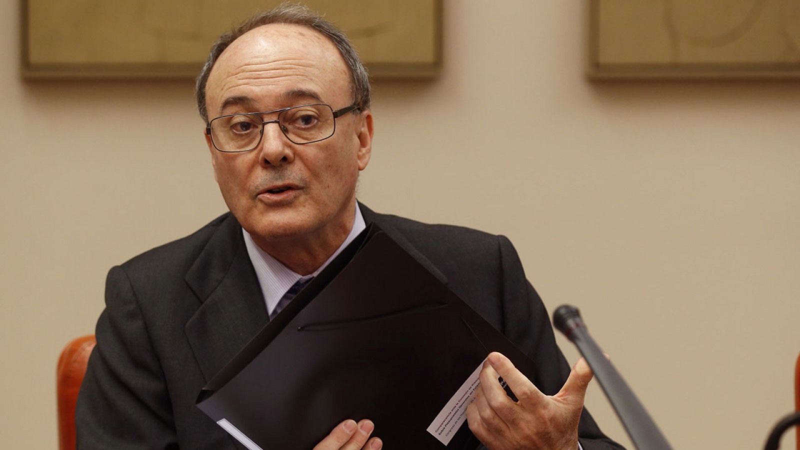 El gobernador del Banco de España, Luis María Linde