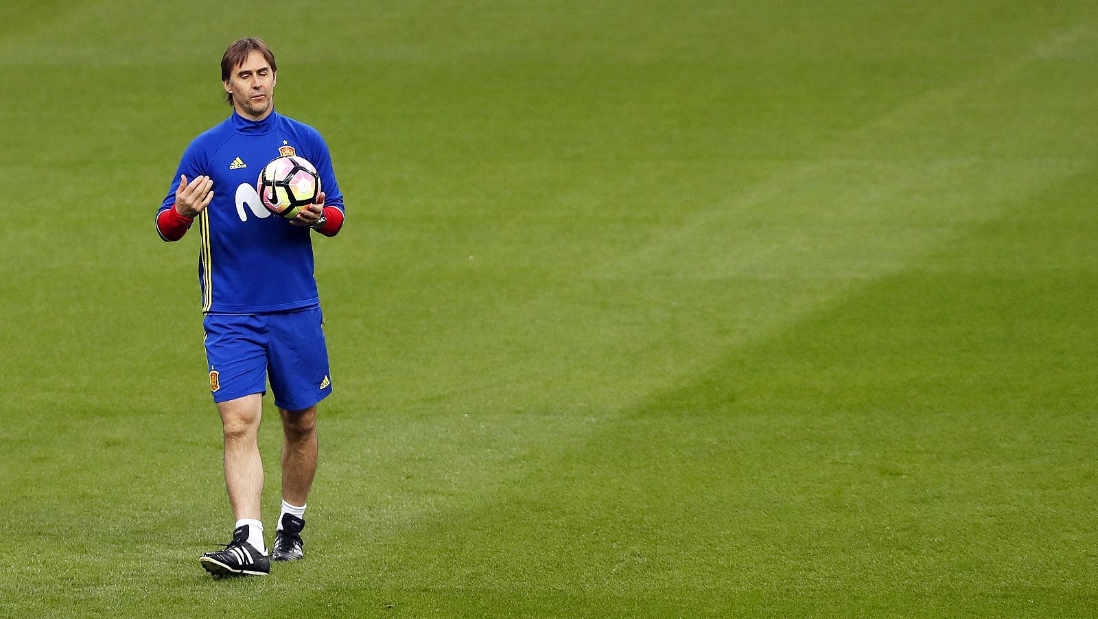 El entrenador de la selección española, Julen Lopetegui.