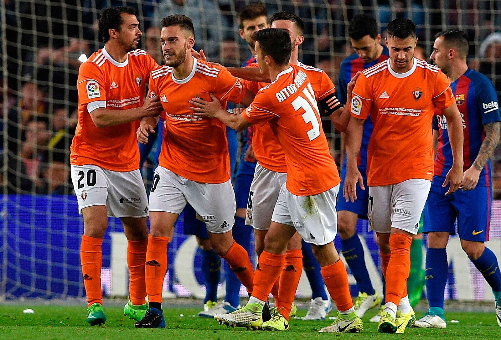 Osasuna desciende a Segunda