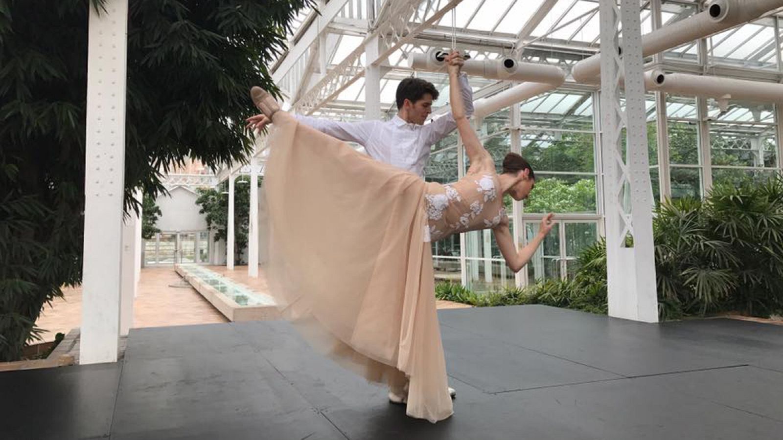 Ensayo del Ballet Nacional de España.