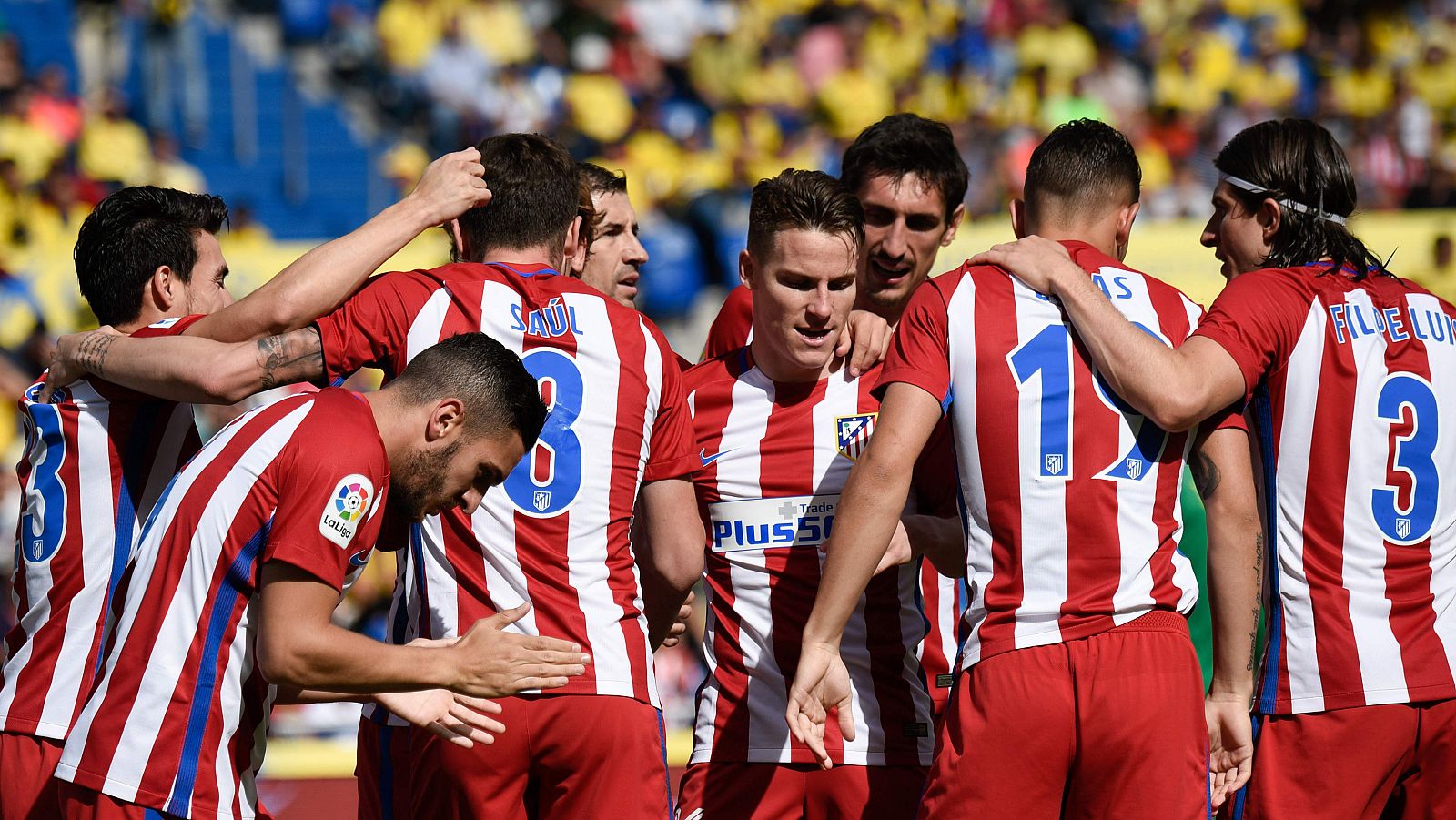 El Atlético vapulea a Las Palmas