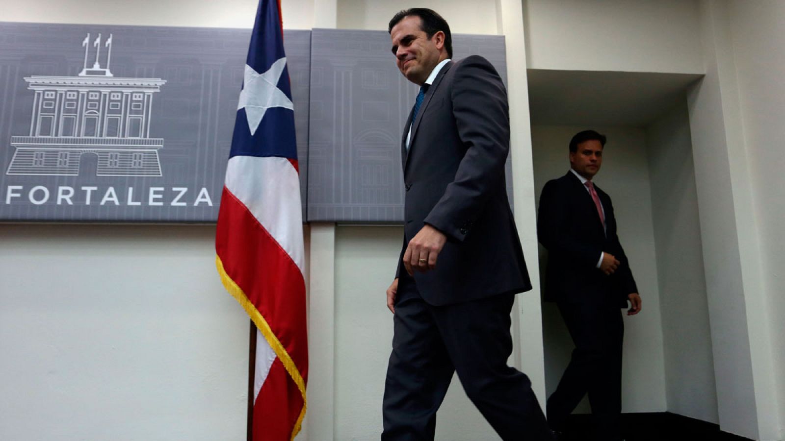 El gobernador de Puerto Rico, Ricardo Rosselló Nevares