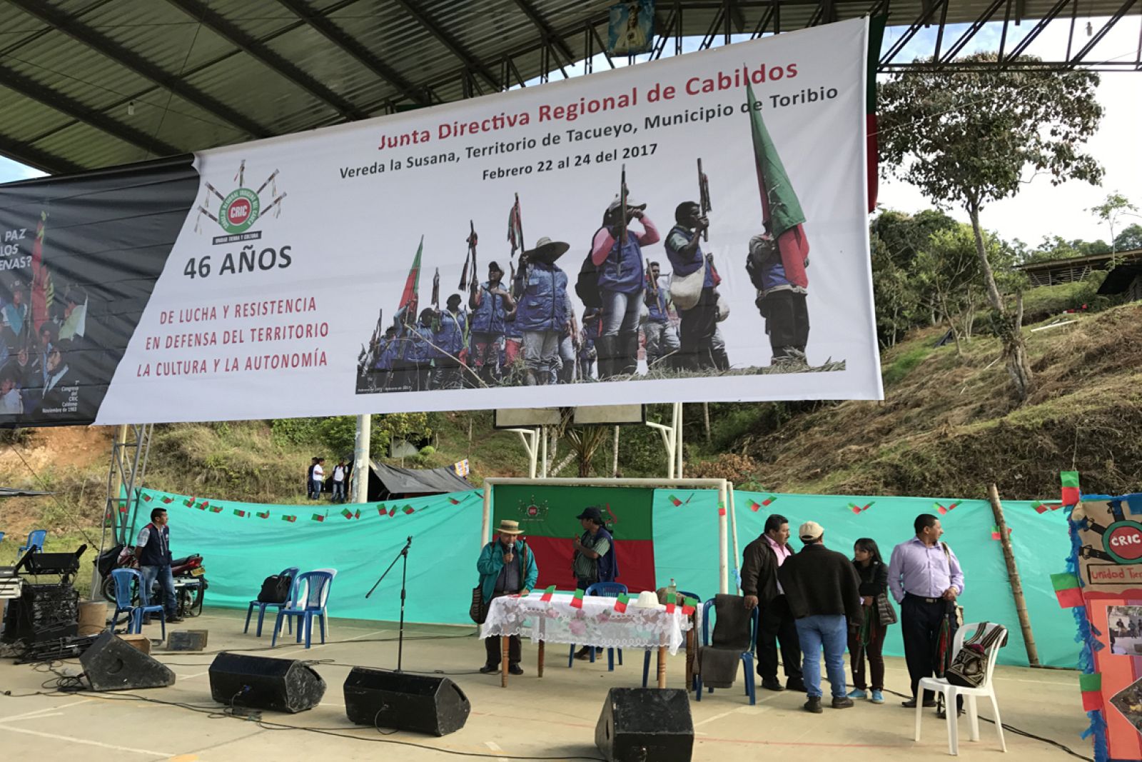 Los indígenas del Cauca, víctimas de ataques paramiliares