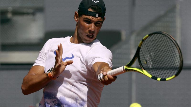 Rafa Nadal: "Vengo entrenando bien pero creo que es mejor empezar el mircoles"