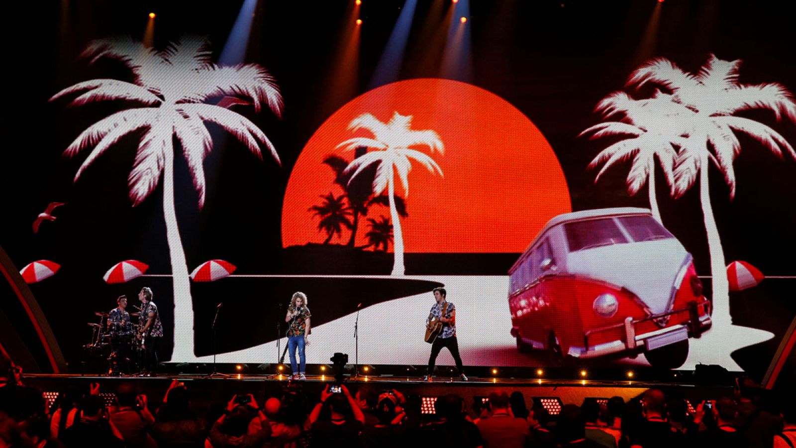 Puesta en escena de Manel