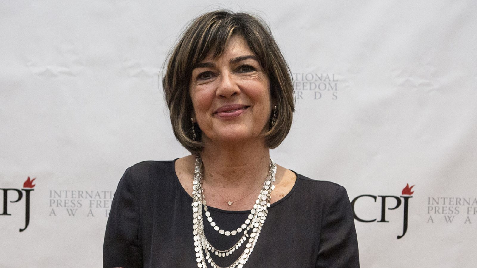 Christiane Amanpour, corresponsal internacional jefe y presentadora en CNN.