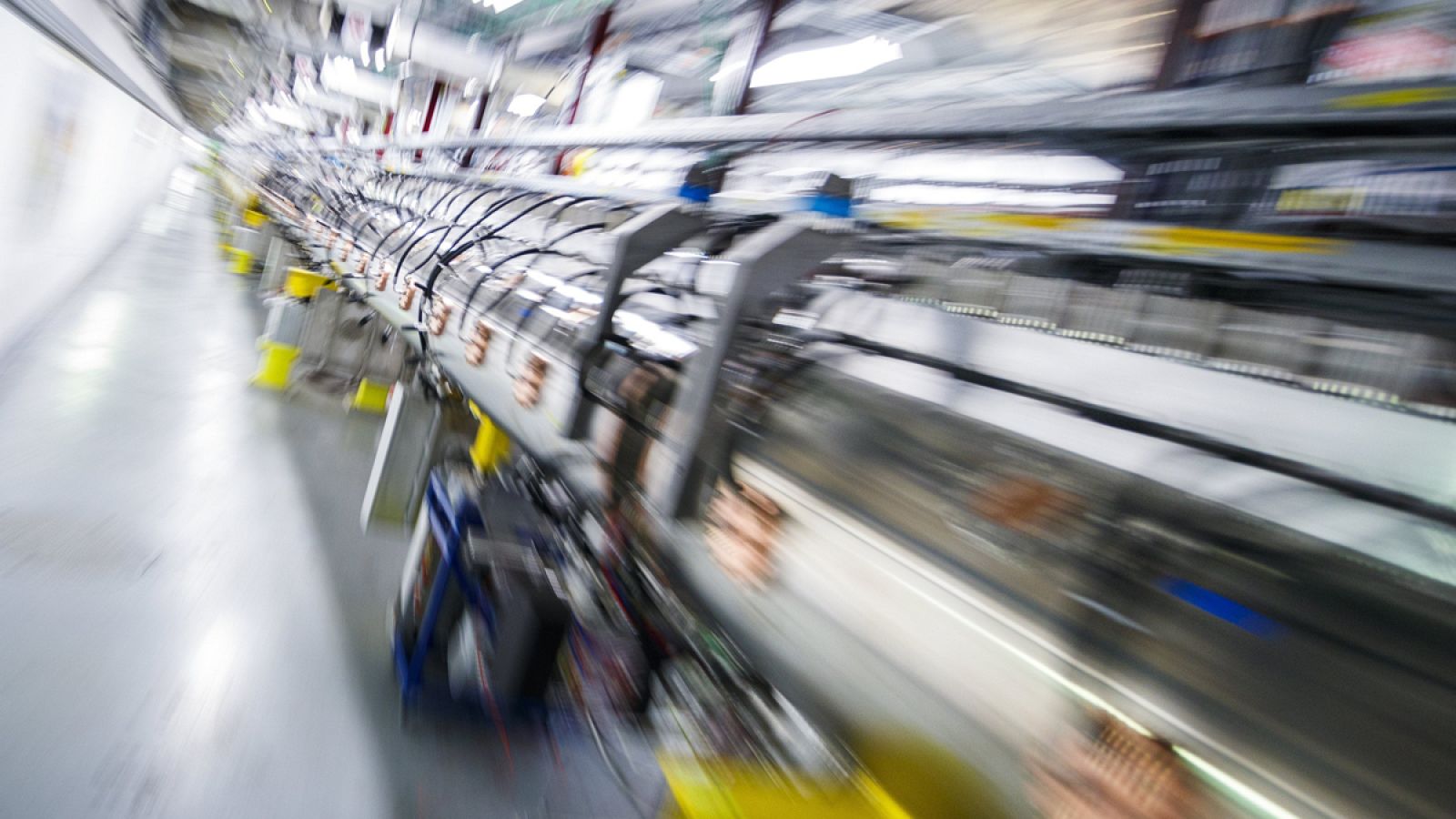 Vista del acelerador Linac 4, en la sede del Centro Europeo de Física de Partículas (CERN).