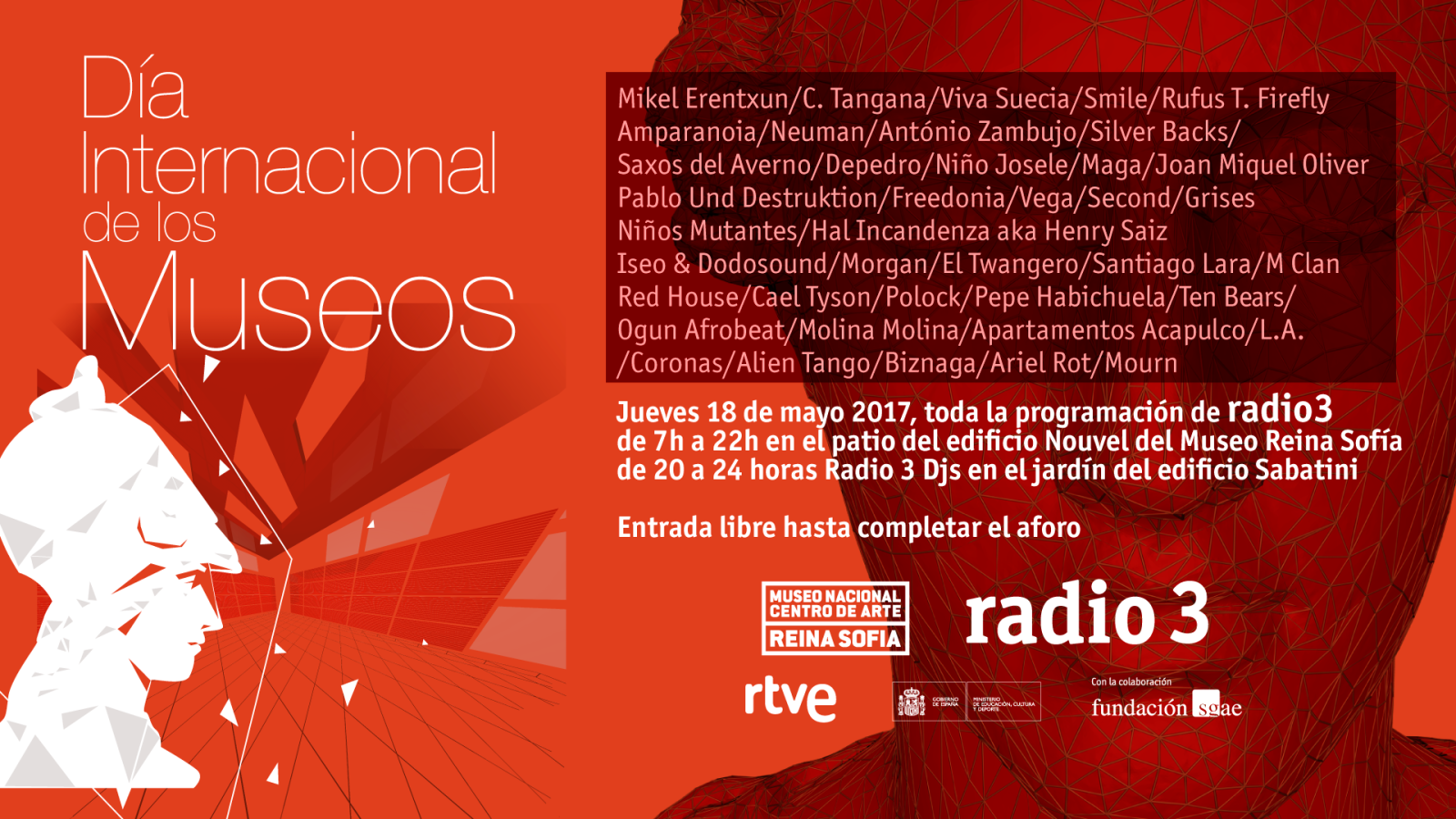 Celebra el Día de los Museos con 17 horas de música en directo