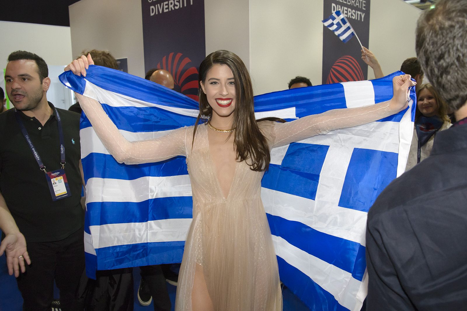 La emoción de Grecia al pasar a la final