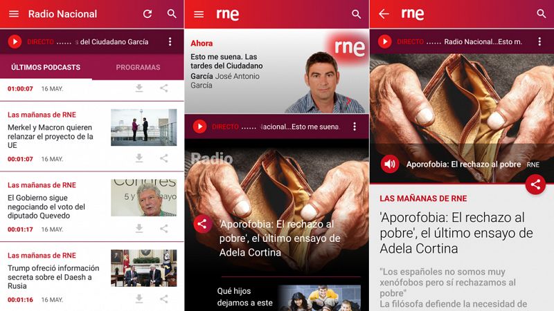 Descubre la nueva aplicación para móviles de Radio Nacional de España