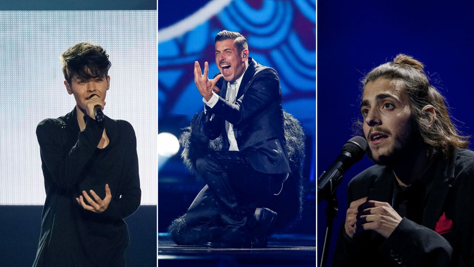 Eurovisión 2017: Bulgaria, Italia y Portugal