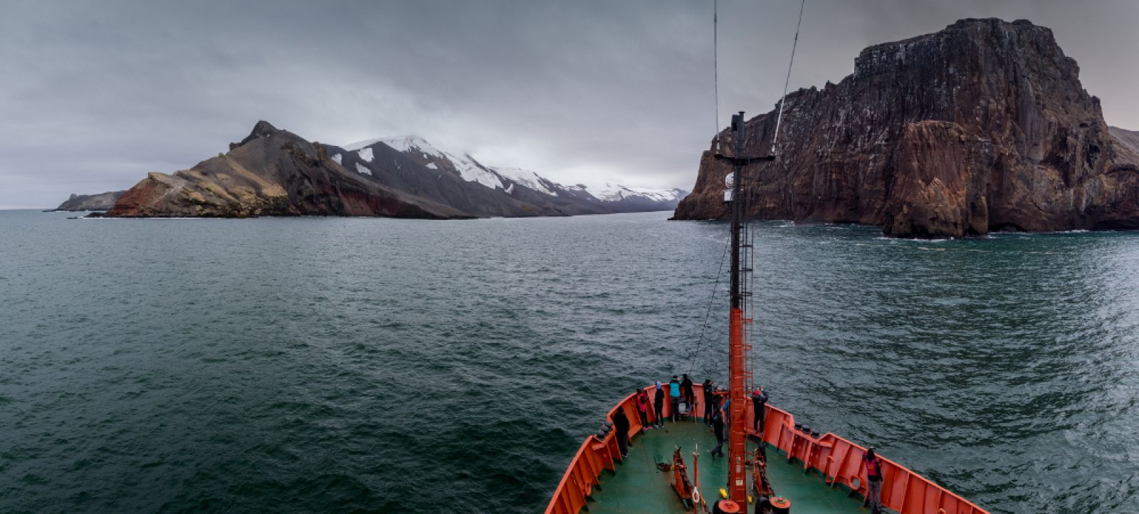 Entrada a isla Decepcion
