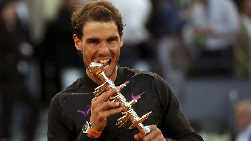 Nadal suda ante Thiem para llevarse su quinto ttulo en Madrid