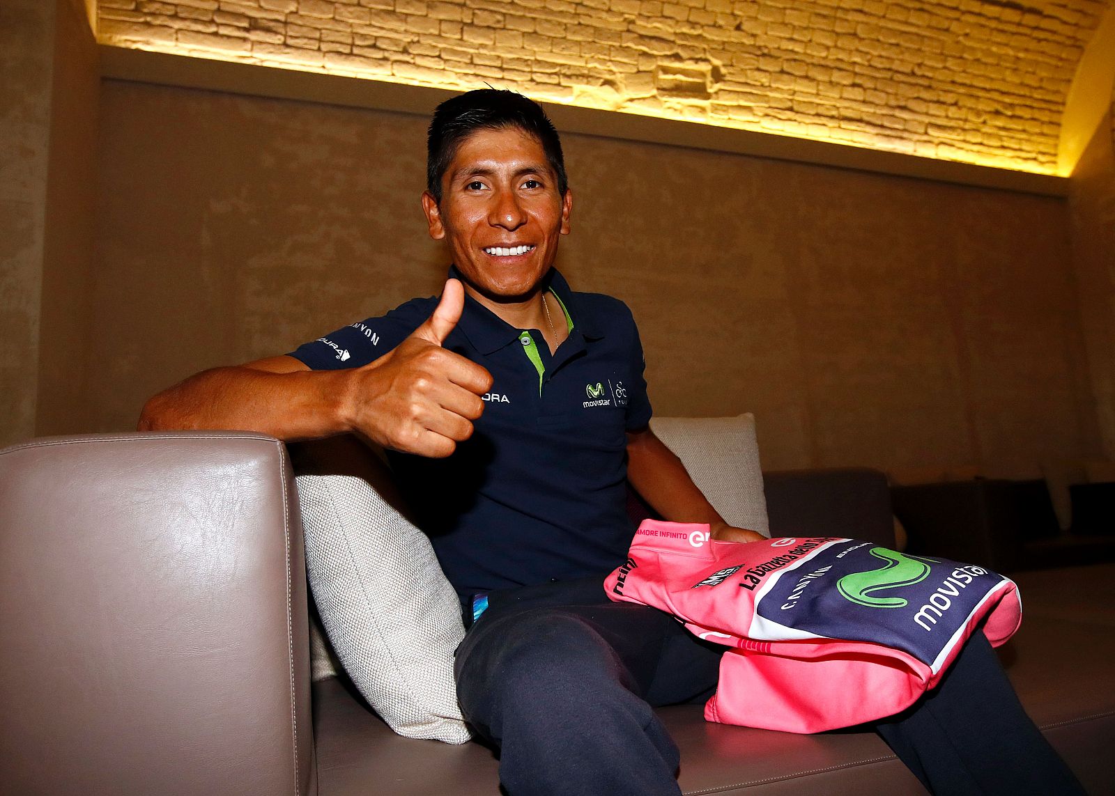 Nairo Quintana es el actual líder de la general del Giro de Italia 2017.
