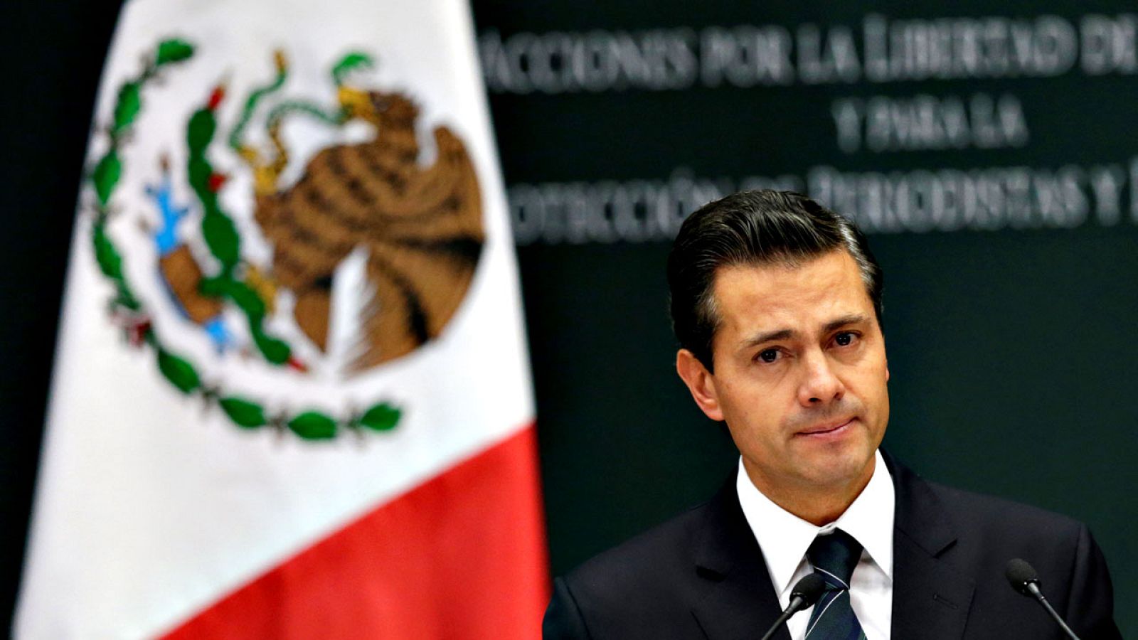 El presidente de México, Enrique Peña Nieto