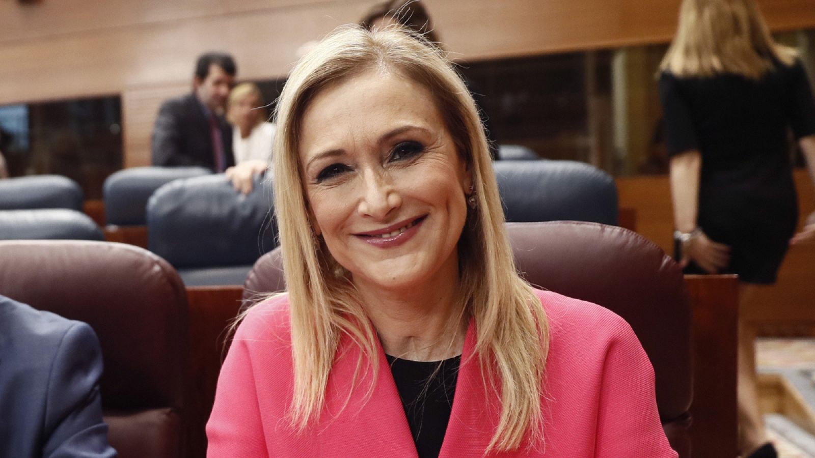 La presidenta de la Comunidad de Madrid, Cristina Cifuentes