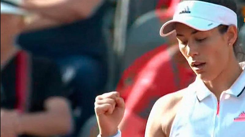 Muguruza gana a Goerges y avanza a cuartos de final 