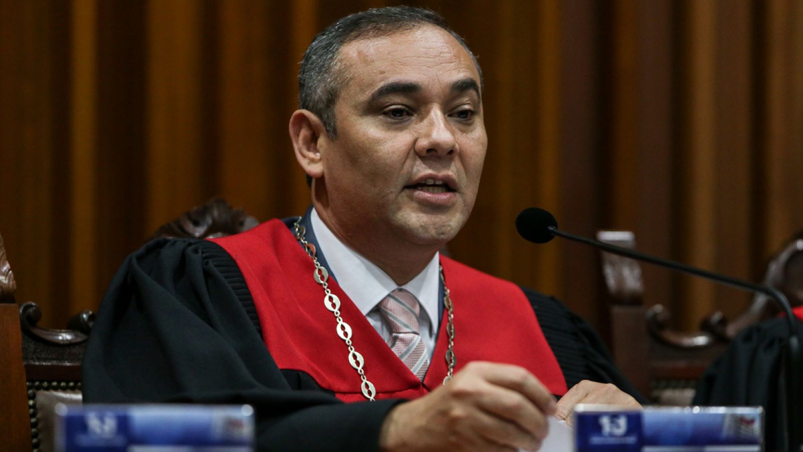 El presidente del Tribunal Supremo de Justicia de Venezuela, Maikel Moreno