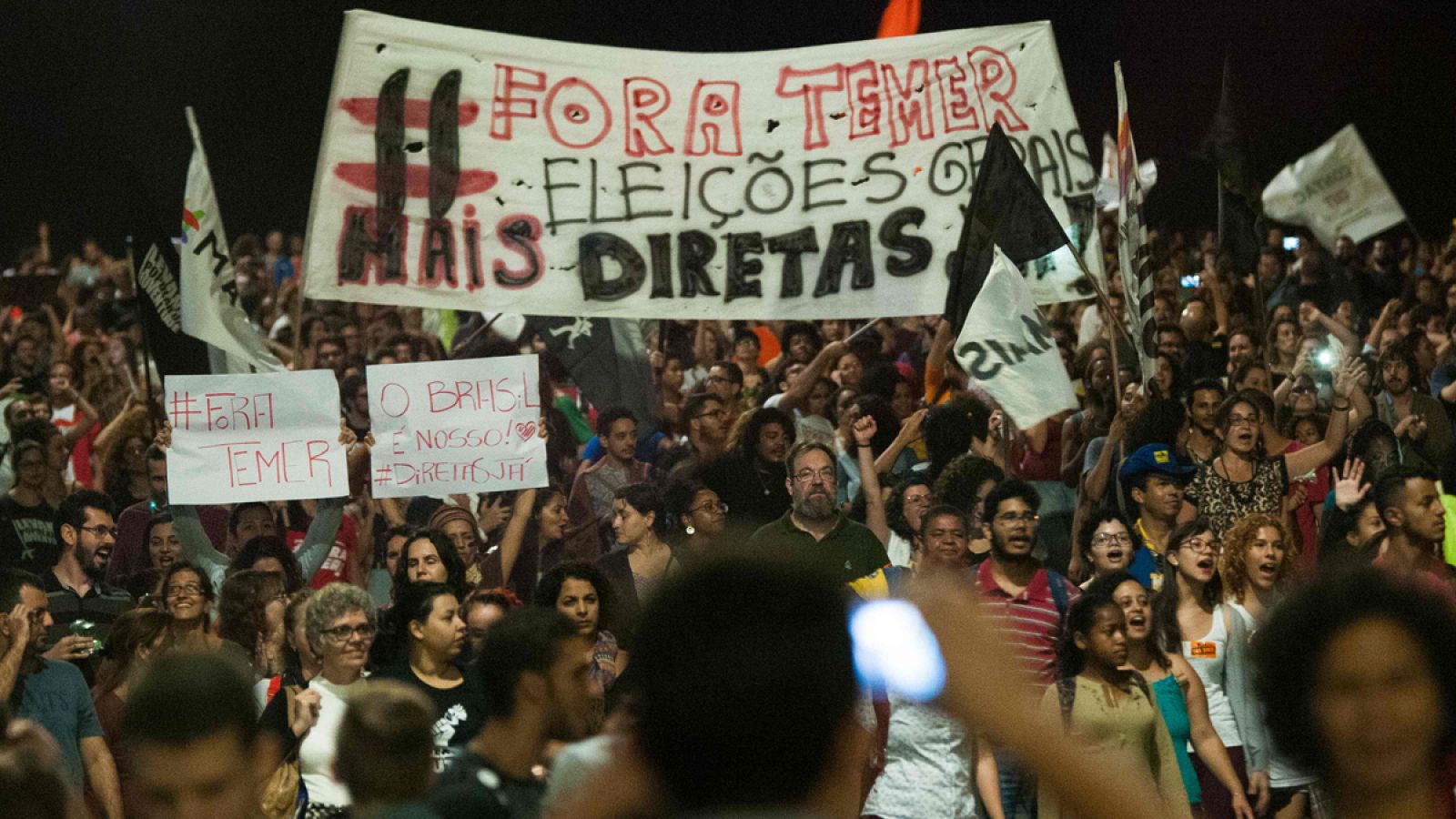Manifestaciones en Brasil