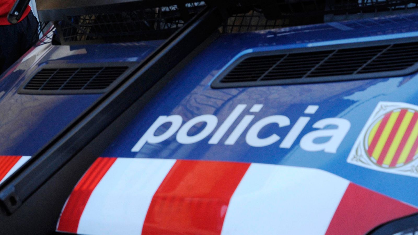 Un vehículo de los Mossos d'Esquadra