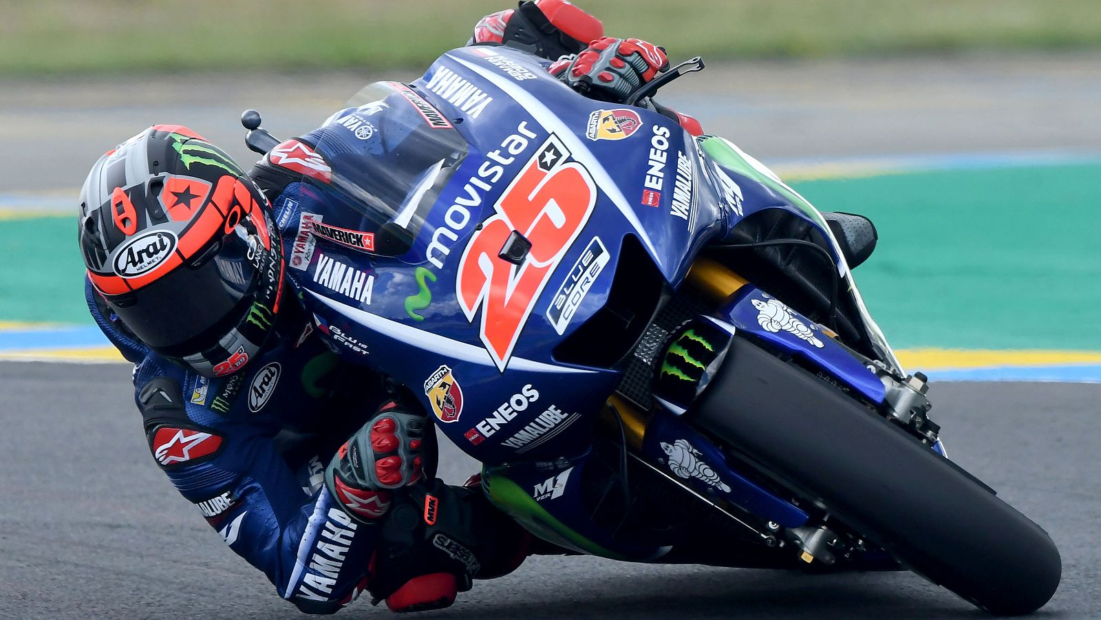 El piloto español Maverick Viñales, vencedor en Le Mans