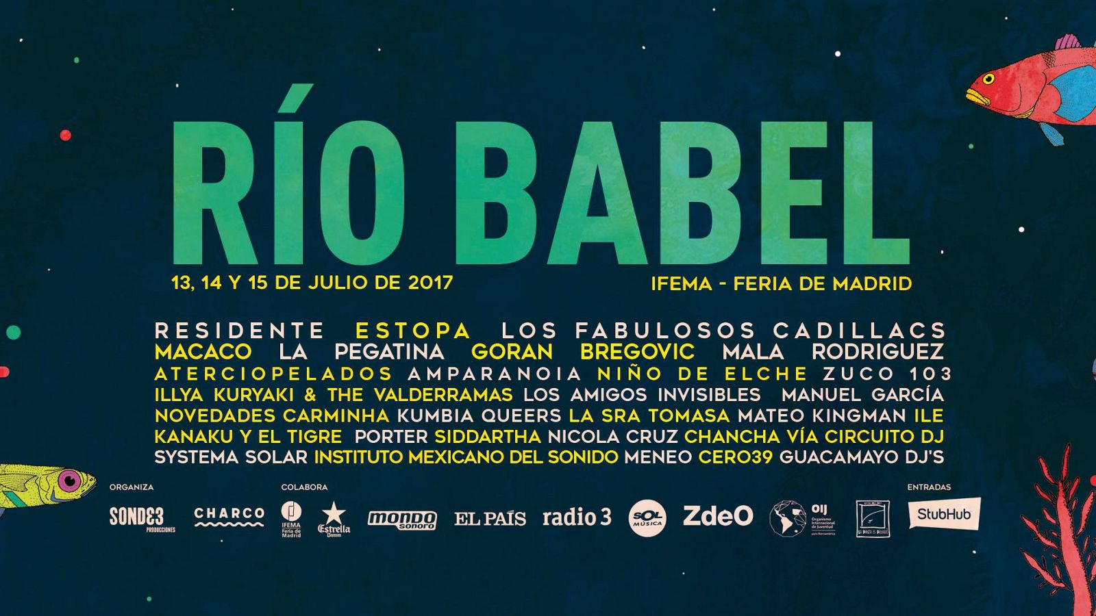 Los días 13, 14 y 15 de julio, IFEMA - Feria de Madrid acoge el Festival Río Babel