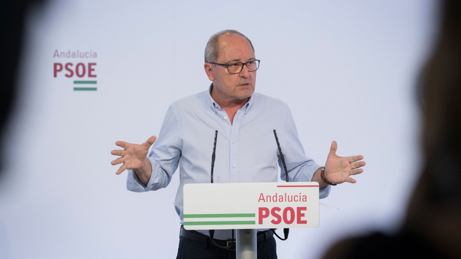 El secretario de Organización del PSOE de Andalucía, Juan Cornejo