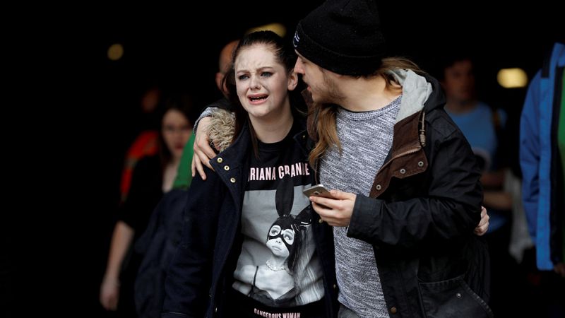 "Se produjo un gran estruendo y la gente empezó a correr y a gritar"