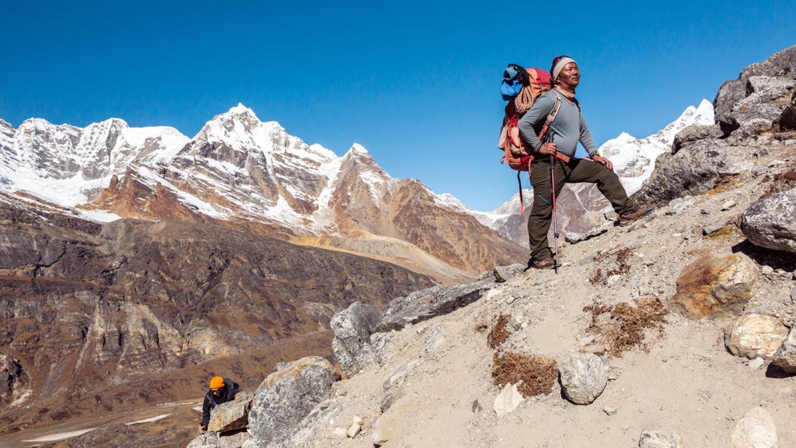 Los sherpas habitan en las regiones montañosas de Nepal, en el Himalaya.
